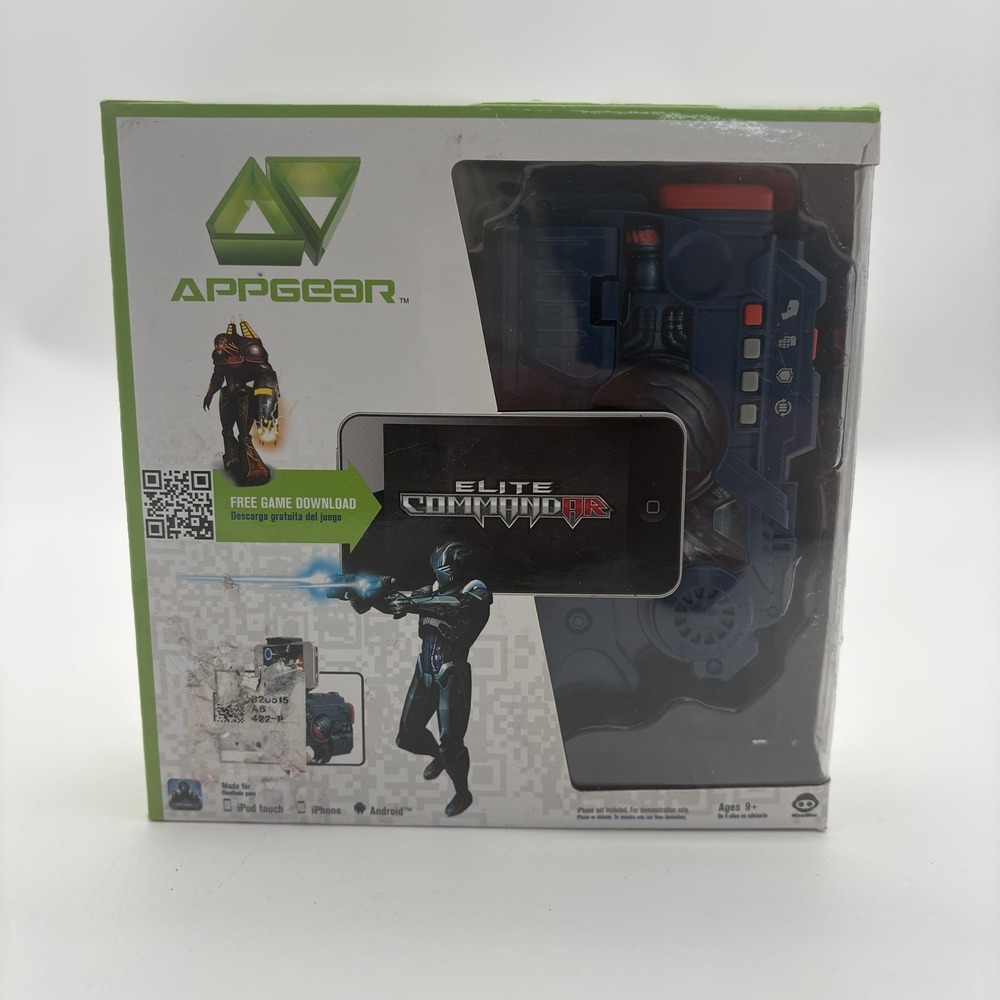 AppGear Elite CommandAR Mobile‎ Game Pistol WowWee IPhone Android Sealed New